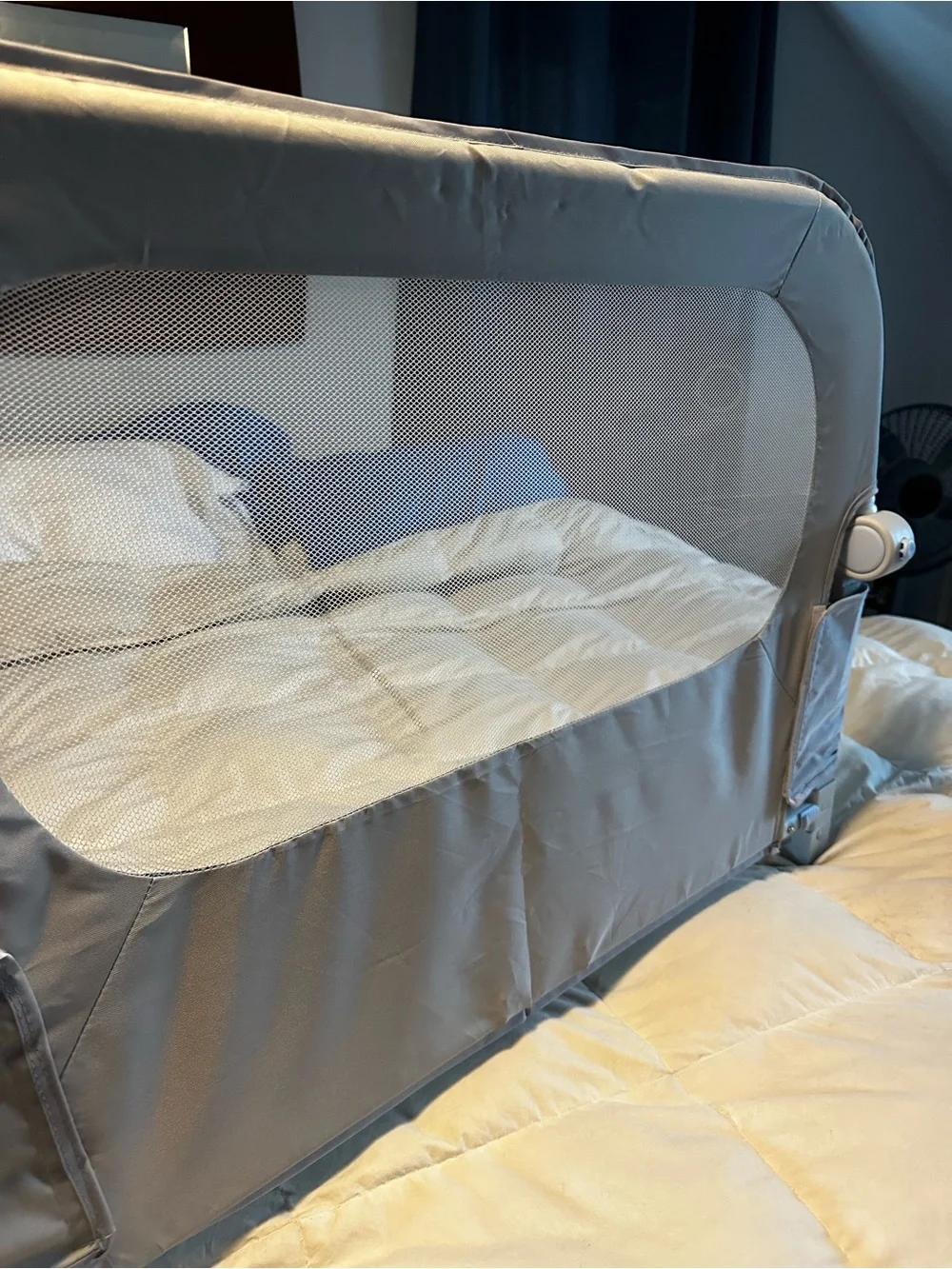Toddler Folding Bed Rail - Safe Sleep Guard foldable